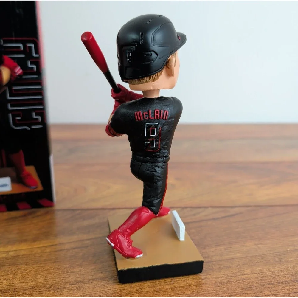 Matt McLain 2024 Cincinnati Reds City Connect Bobblehead Baseball Figure SGA MLB